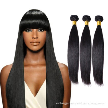 Wholesale Vendors Double drawn Human Hair Weave Bundles With Lace Frontals Closure Raw Mink Brazilian Cuticle Aligned Hair